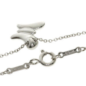 Tiffany Butterfly Motif Necklace Silver